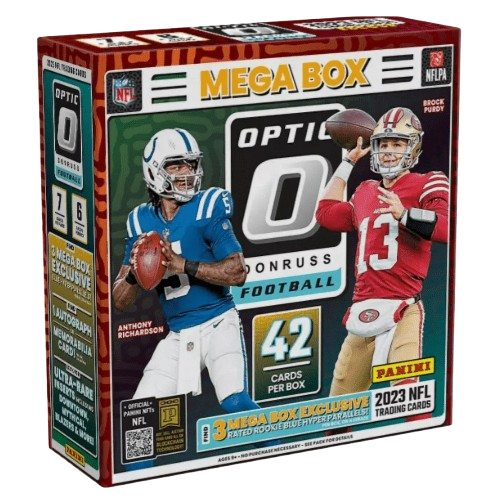  PANINI NFL DONRUSS OPTIC FOOTBALL MEGA BOX! (Blue Hyper Parallels!)